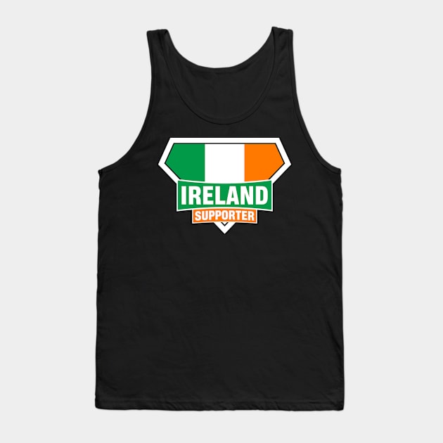 Ireland Super Flag Supporter Tank Top by ASUPERSTORE